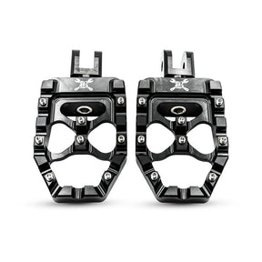Burly, MX Evolution foot pegs. Black Rider Pegs Burly Brand