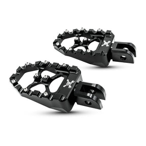 Burly, MX Evolution foot pegs. Black Rider Pegs Burly Brand