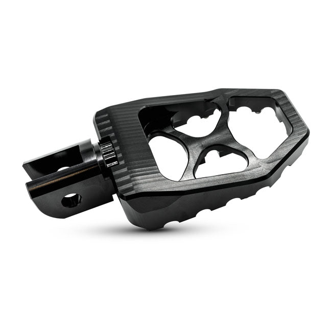 Burly, MX Evolution foot pegs. Black Rider Pegs Burly Brand