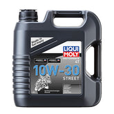 *24H EXTRA TRANSIT TIME* Liqui Moly, 4T 10W-30 Street oil. 4 liter OILS Liqui Moly