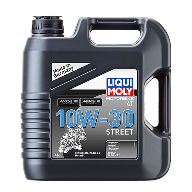 *24H EXTRA TRANSIT TIME* Liqui Moly, 4T 10W-30 Street oil. 4 liter OILS Liqui Moly