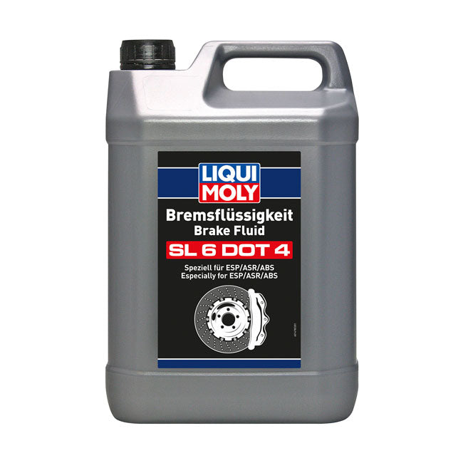 Liqui Moly, SL6 DOT 4 brake fluid. 5 liter BRAKE FLUIDS Liqui Moly
