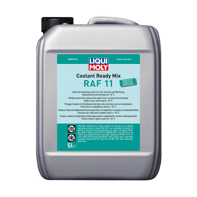Liqui Moly Coolant ready mix RAF 11 5L ENGINE COOLANTS Liqui Moly