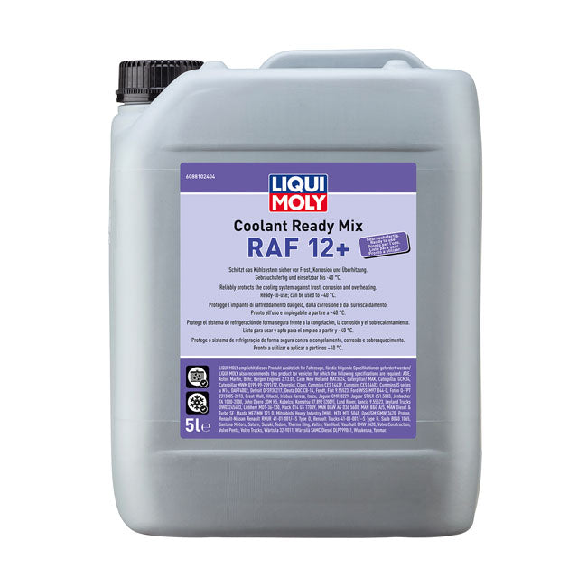 Liqui Moly, coolant ready mix RAF 12+ 5L ENGINE COOLANTS Liqui Moly