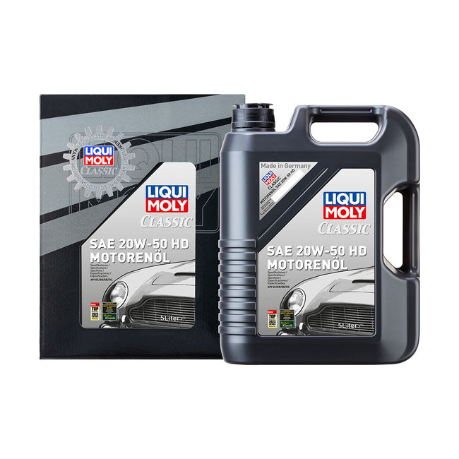Liqui Moly, HD classic SAE 20W-50 motor oil. 5 liter OILS Liqui Moly