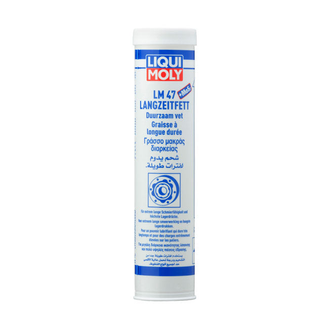 Liqui Moly, LM 47 Long-life grease + MOS2. 400 gr. cartridge GREASE Liqui Moly