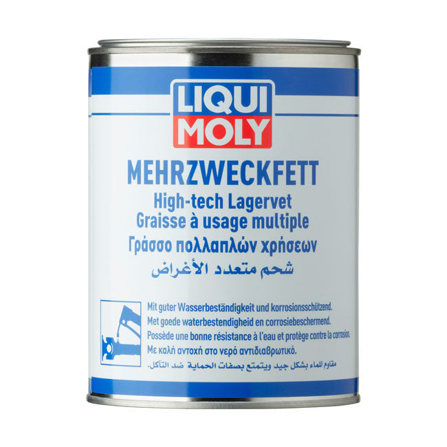 Liqui Moly, multipurpose lithium grease. 1 kilo metal can GREASE Liqui Moly