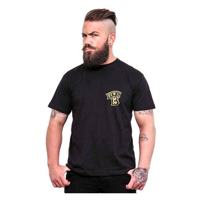 Lucky 13 King Of Losers T Shirt Black T-Shirt Lucky 13