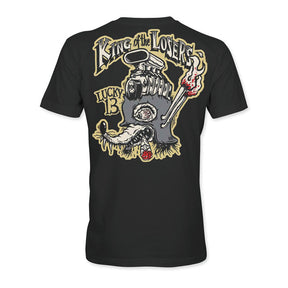 Lucky 13 King Of Losers T Shirt Black T-Shirt Lucky 13