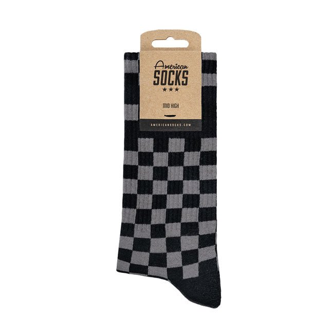 American Socks Checkerboard Mid High classic socks Socks American Socks