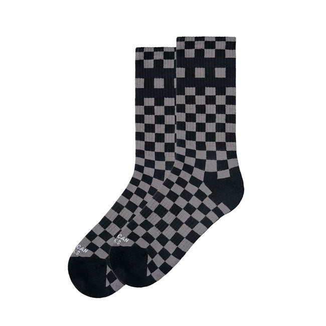 American Socks Checkerboard Mid High classic socks Socks American Socks
