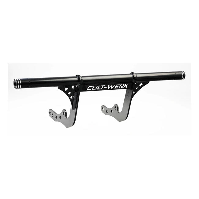 Cult Werk Crashbar Clubstyle X1 Front Black Softail M8 Engine Guards Cult Werk