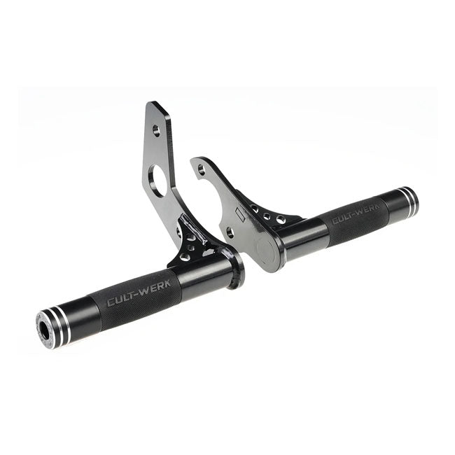 Cult Werk Crashbar Clubstyle X1 Rear Black Softail M8 Engine Guards Cult Werk