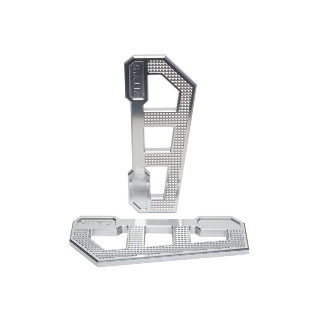 Vity''S Design, Racing Rider Floorboards. Silver Floorboards Vity's Design