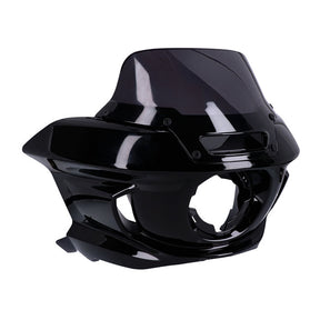 Motorcycle Storehouse Mcs, M8 Low Rider Fairing Kit. Black Fairing Mcs