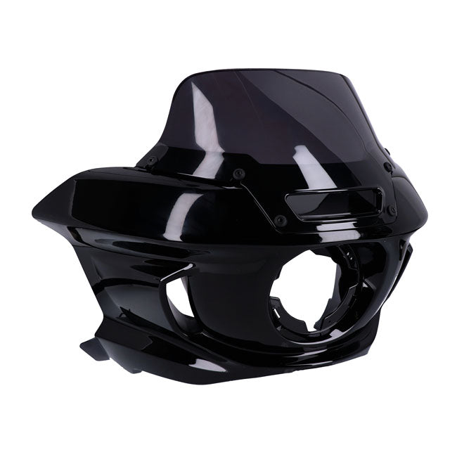 Motorcycle Storehouse Mcs, M8 Low Rider Fairing Kit. Black Fairing Mcs