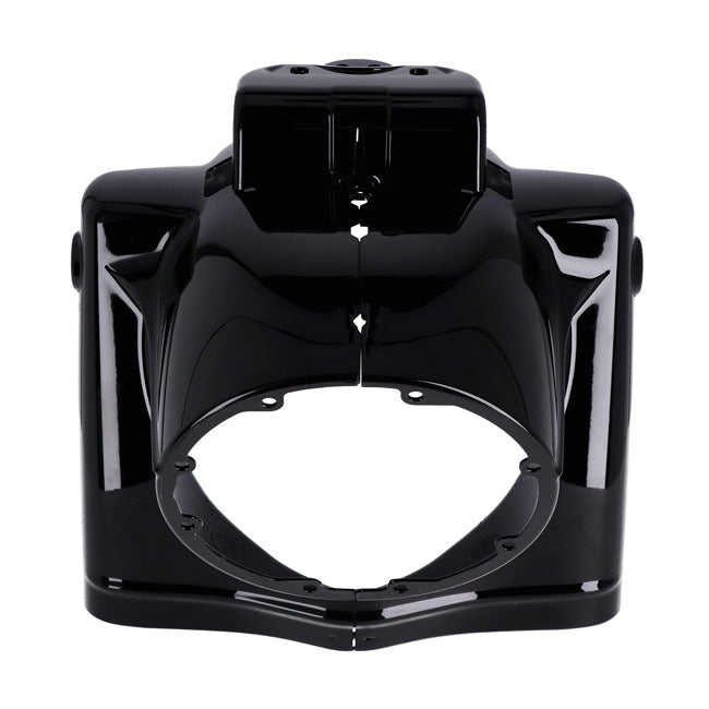 Mcs, Road King Headlamp Nacelle Cover. Black Headlamp Kits Mcs