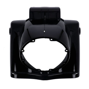 Mcs, Road King Headlamp Nacelle Cover. Black Headlamp Kits Mcs