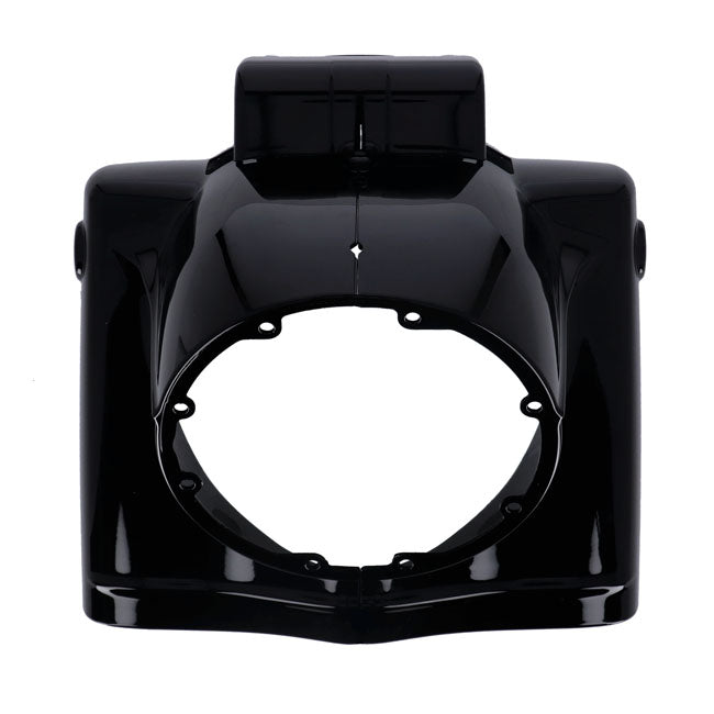 Mcs, Road King Headlamp Nacelle Cover. Black Headlamp Kits Mcs