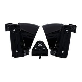 Mcs, Road King Headlamp Nacelle Cover. Black Headlamp Kits Mcs