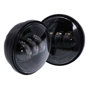 Bright Led Spotlamp Unit Set. Black Lamp Units Mcs