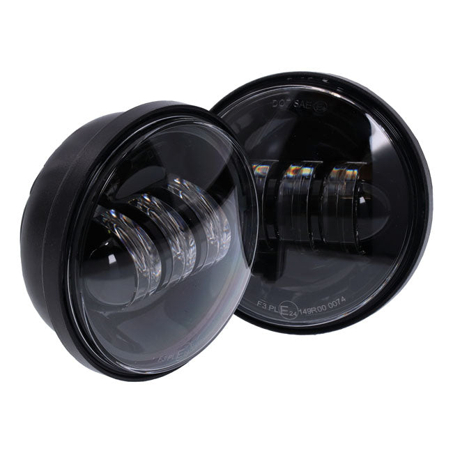 Bright Led Spotlamp Unit Set. Black Lamp Units Mcs