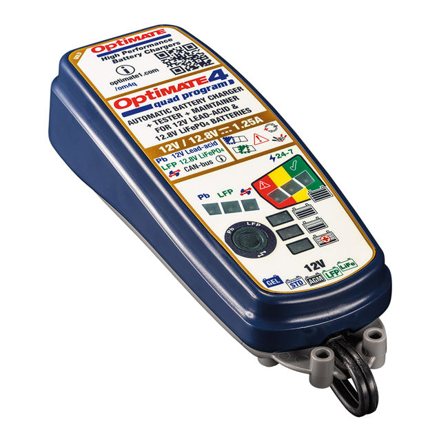 Tecmate, Opti Mate 4 Quad Program Battery Chargers Optimate