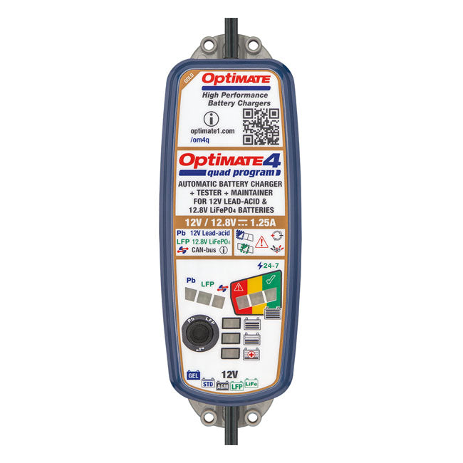 Tecmate, Opti Mate 4 Quad Program Battery Chargers Optimate