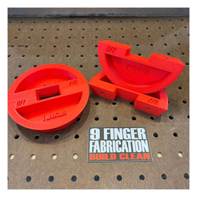 9Finger Fabrication, Twin Cam case bore plug set Tools Engine 9 Finger Fabrication Llc