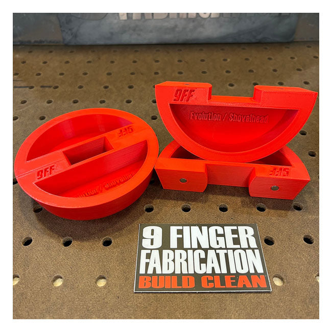 9Finger Fabrication, Evo/Shovel/XL case bore plug set Tools Engine 9 Finger Fabrication Llc