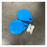 9Finger Fabrication, Shovelhead exhaust port cover set Tools Engine 9 Finger Fabrication Llc