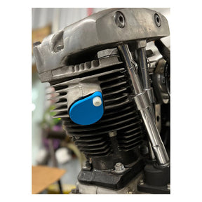 9Finger Fabrication, Shovelhead exhaust port cover set Tools Engine 9 Finger Fabrication Llc