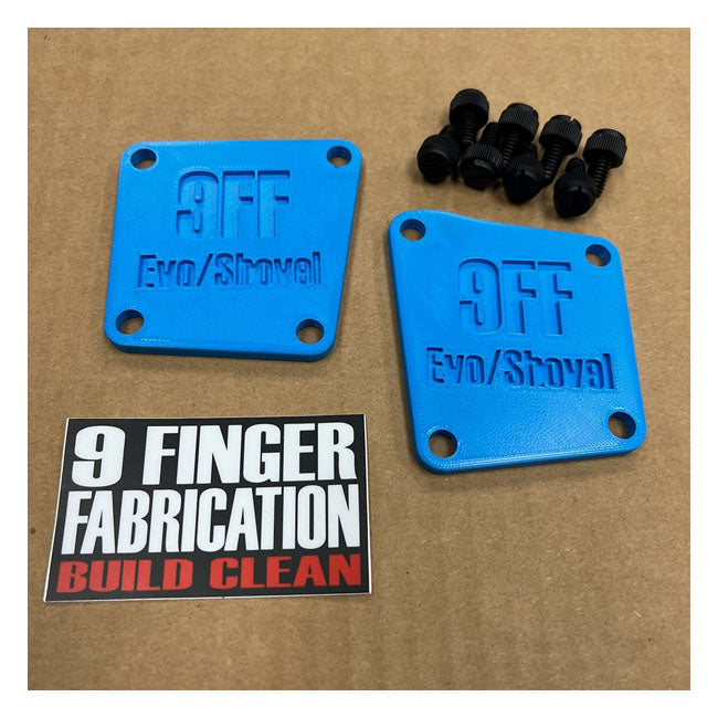 9Finger Fabrication, Evo/Shovel lifter bore case cover set Tools Engine 9 Finger Fabrication Llc