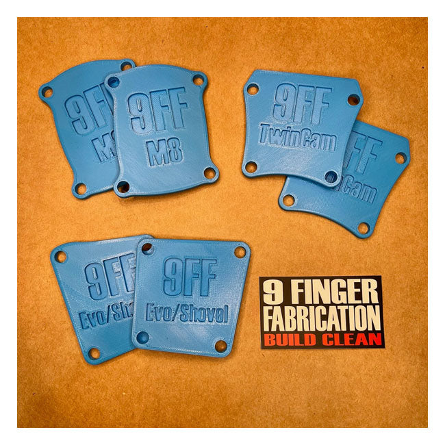9Finger Fabrication, Evo/Shovel lifter bore case cover set Tools Engine 9 Finger Fabrication Llc