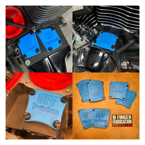 9Finger Fabrication, Evo/Shovel lifter bore case cover set Tools Engine 9 Finger Fabrication Llc