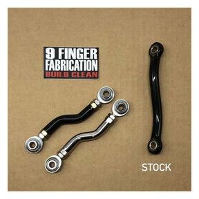 9Finger Fabrication, M8 mid-control brake linkage. Black Brake Rods 9 Finger Fabrication Llc