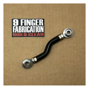 9Finger Fabrication, M8 mid-control brake linkage. Black Brake Rods 9 Finger Fabrication Llc