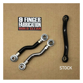 9Finger Fabrication, M8 mid-control brake linkage. Polished Brake Rods 9 Finger Fabrication Llc