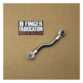 9Finger Fabrication, M8 mid-control brake linkage. Polished Brake Rods 9 Finger Fabrication Llc