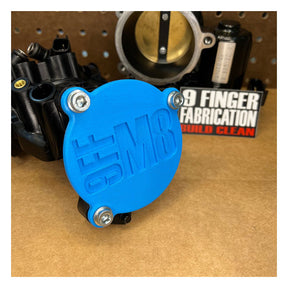 9Finger Fabrication, M8 throttle body intake cover Tools Manifold 9 Finger Fabrication Llc