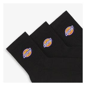 Dickies Valley Grove Mid Sock, Black Socks Dickies