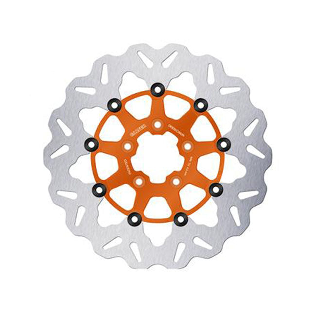 Galfer Brake Disc Float Wave Orange Brake Rotors Galfer