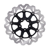 Galfer brake rotor. Wave. Floating. Black/Bright. 330x5mm Brake Rotors Galfer