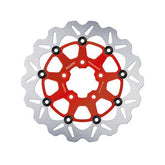Galfer brake rotor. Wave. Floating. Red. 330x5mm Brake Rotors Galfer