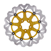 Galfer brake rotor. Wave. Floating. Gold. 330x5mm Brake Rotors Galfer