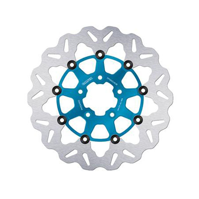 Galfer Brake Rotor Floating Wave Blue Brake Rotors Galfer
