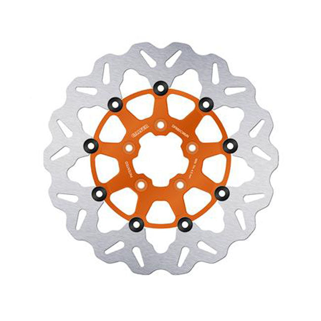 Galfer Brake Disc Float Wave Orange Brake Rotors Galfer