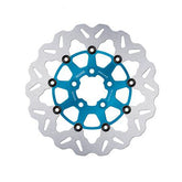 Galfer Brake Rotor Floating Wave Blue Brake Rotors Galfer