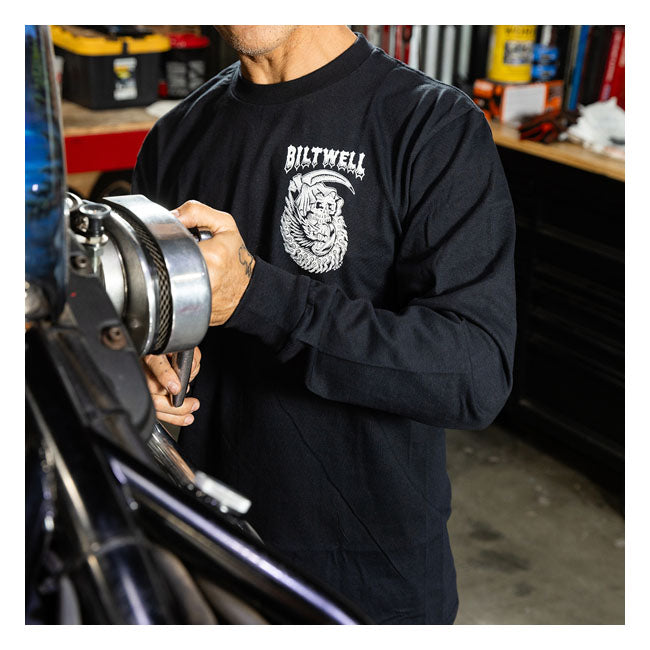 Biltwell Creep long sleeve black T-Shirt Long Sleeve Biltwell