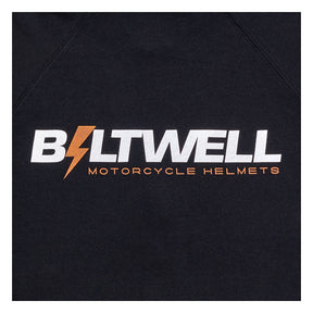 Biltwell Bolts zip hoodie black Hoodies Biltwell